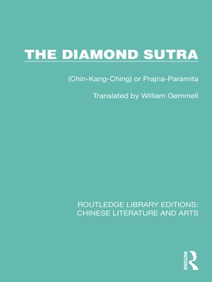 cover image of The Diamond Sutra